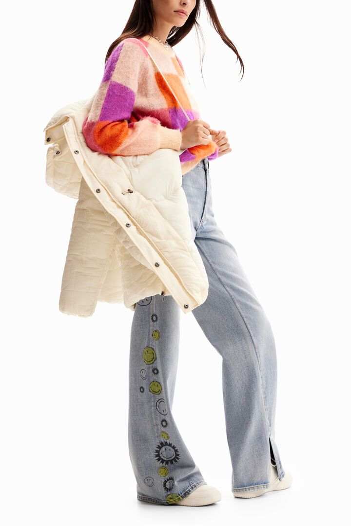 Padded zips coat | Desigual