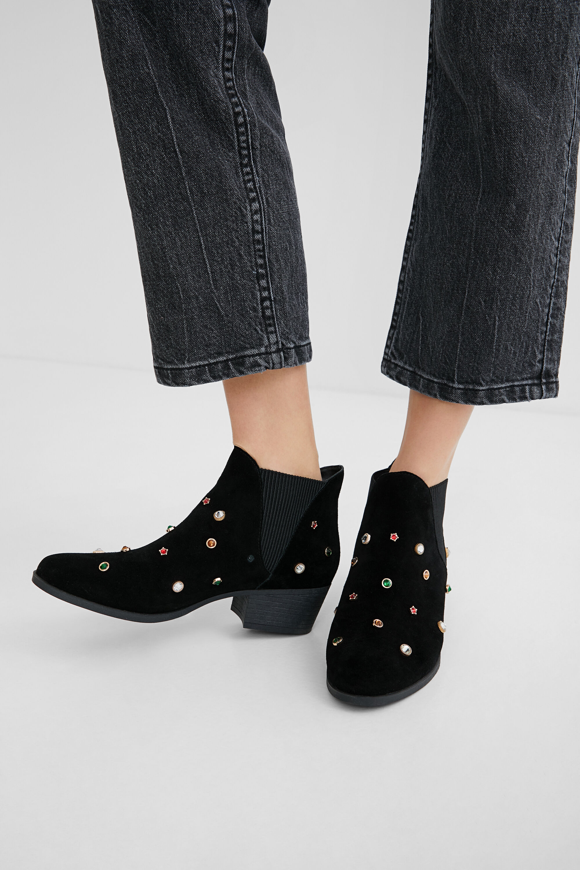 Desigual top ankle boots