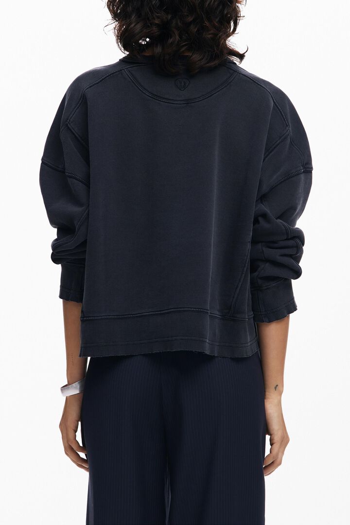 Sudadera efecto lavado | Desigual