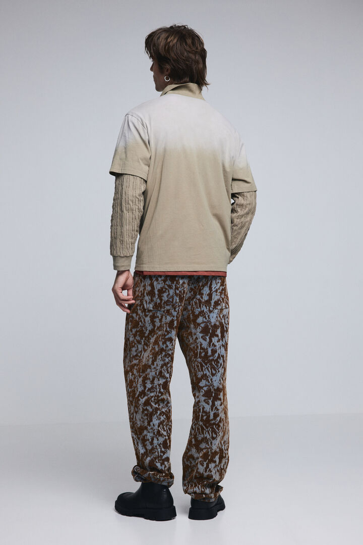 Poloshirt met dubbele lange mouwen | Desigual