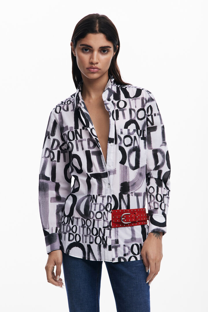 Chemise Letterig