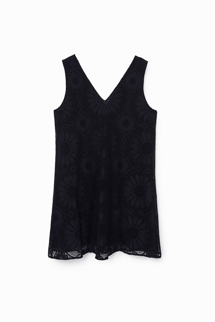 Čipkasta mini obleka | Desigual