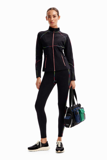 Chaqueta sport costuras | Desigual