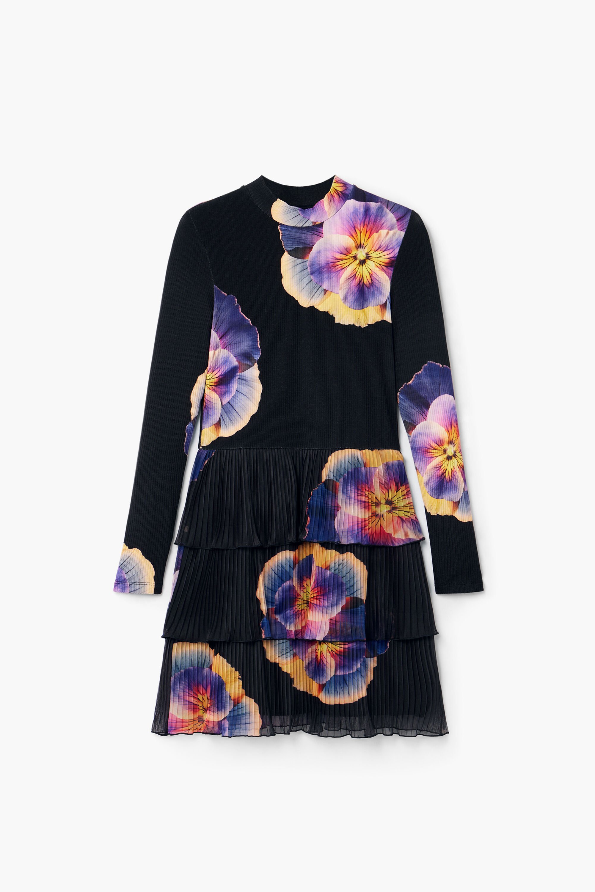Robe mini lys concue par M. Christian Lacroix I Desigual