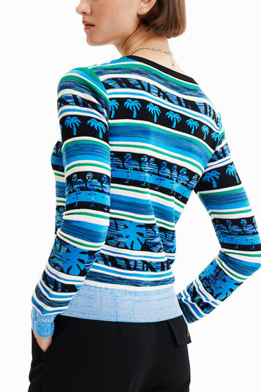 Jersei sanefes tropical | Desigual