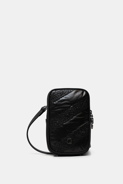 Rectangular sling bag coin purse