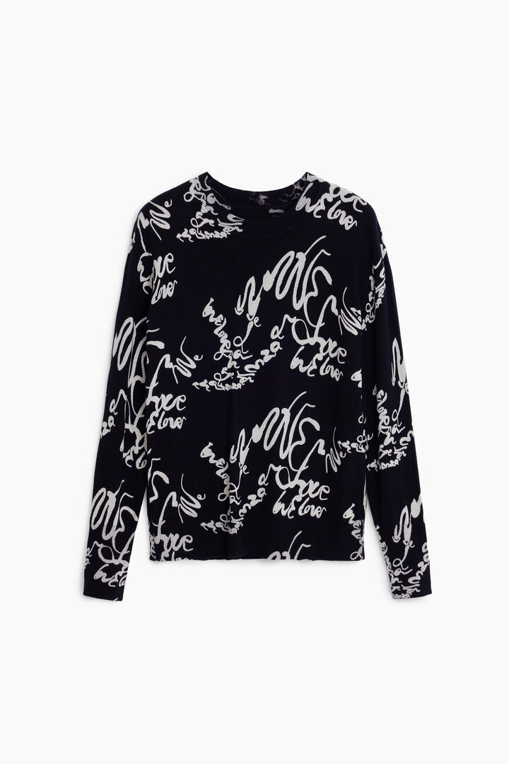 Fine Lettering Sweater