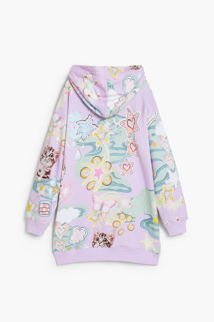 Vestido capucha gatos | Desigual