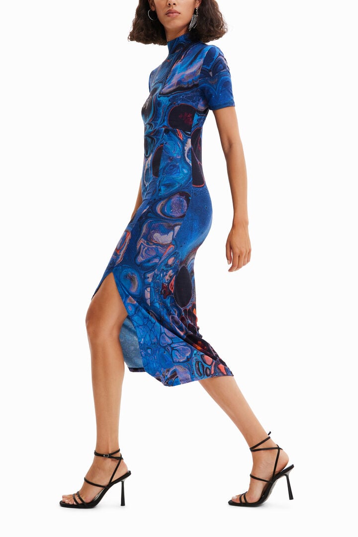 Vestido midi mineral | Desigual