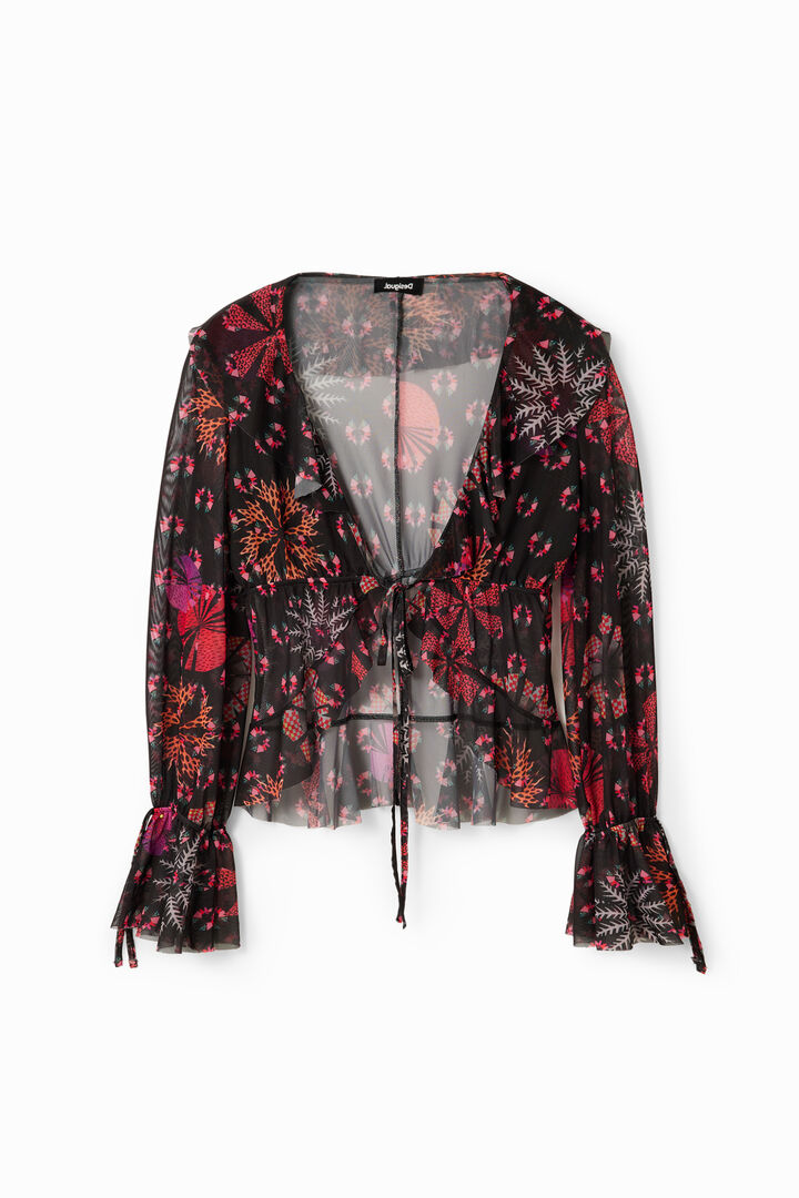 Brusa tul volants | Desigual