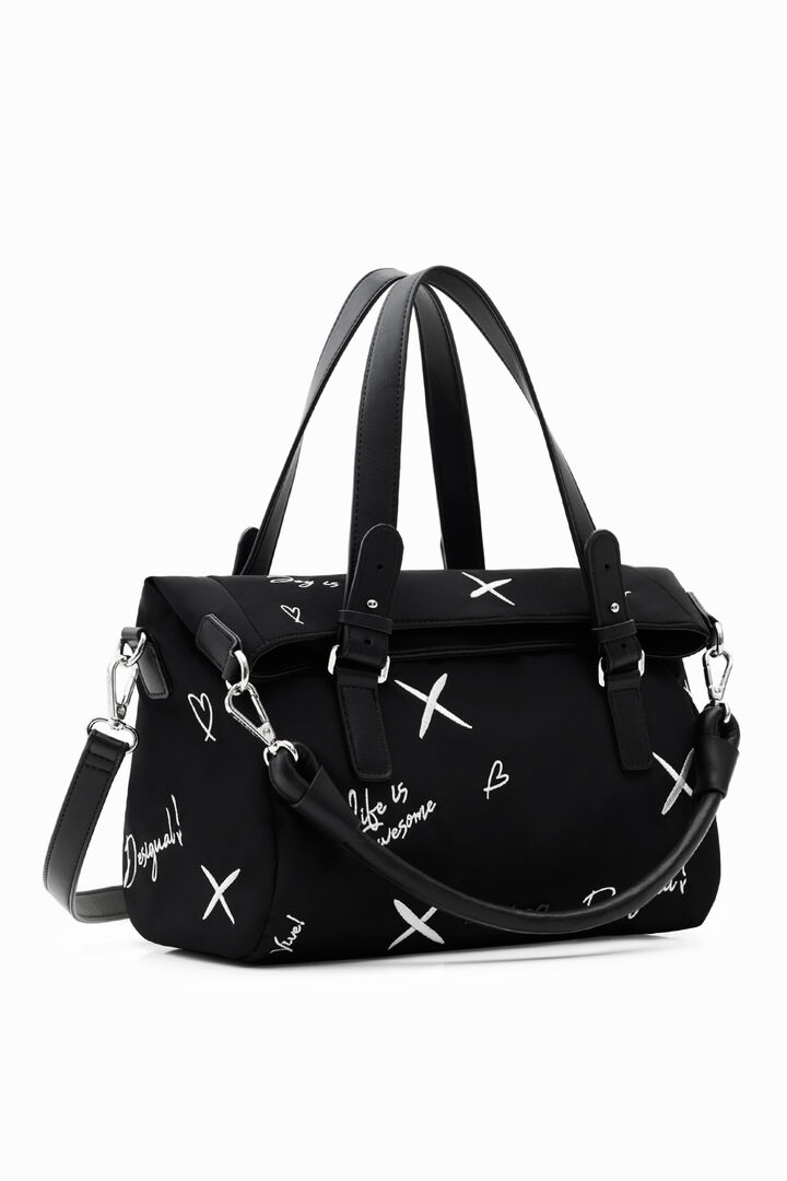 Midsize embroidered bag | Desigual