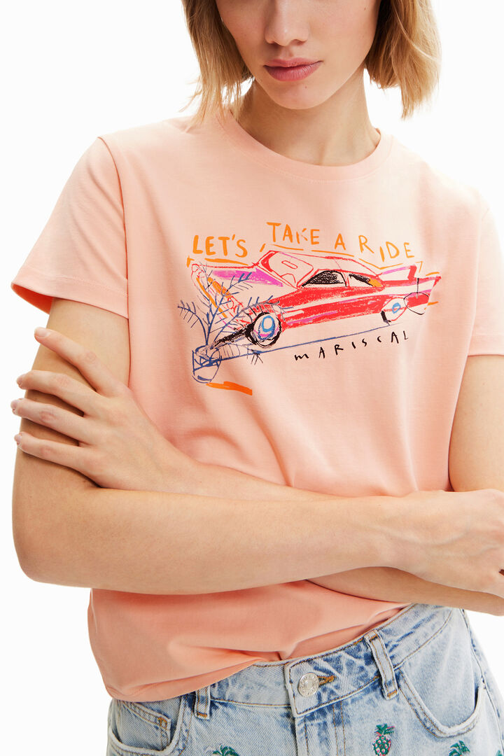 Camiseta slim ilustración | Desigual
