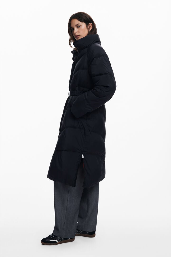 Long padded coat | Desigual
