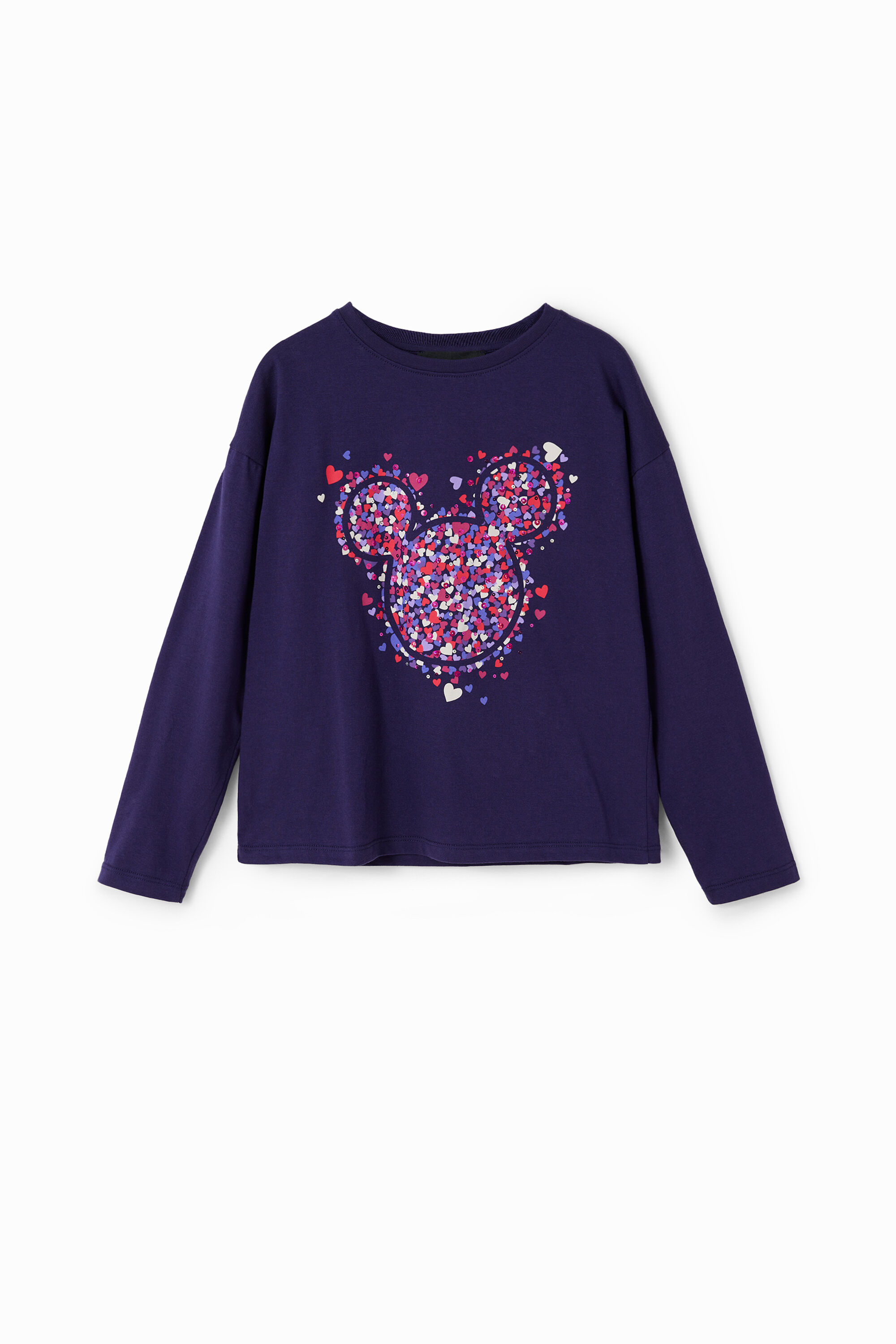Camiseta corazones Mickey Mouse