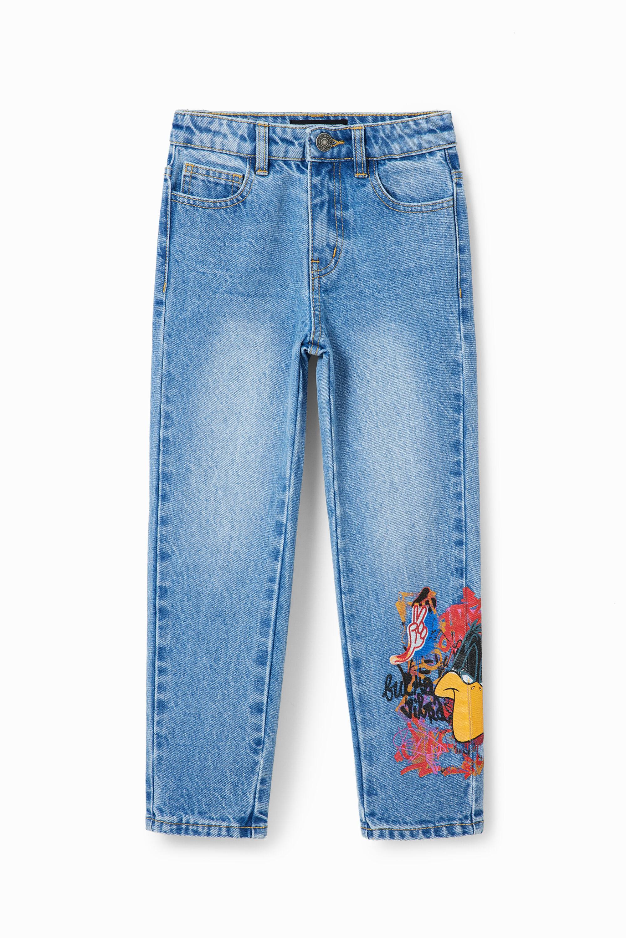 Desigual sales embroidered jeans