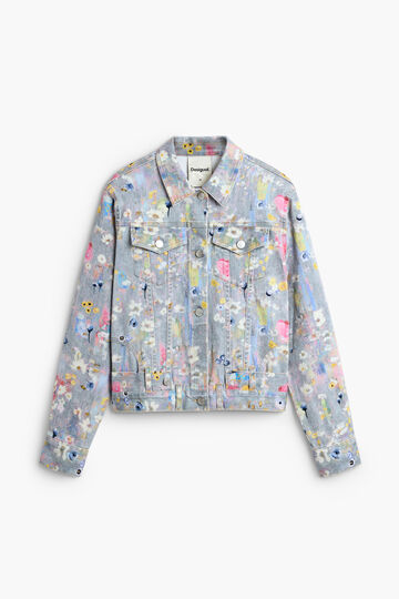 Printed Denim Jacket | Desigual