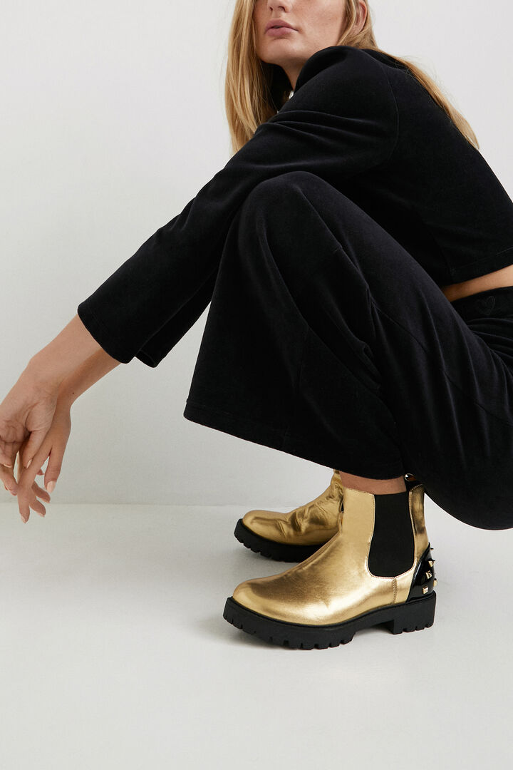 Velvet flared trousers | Desigual
