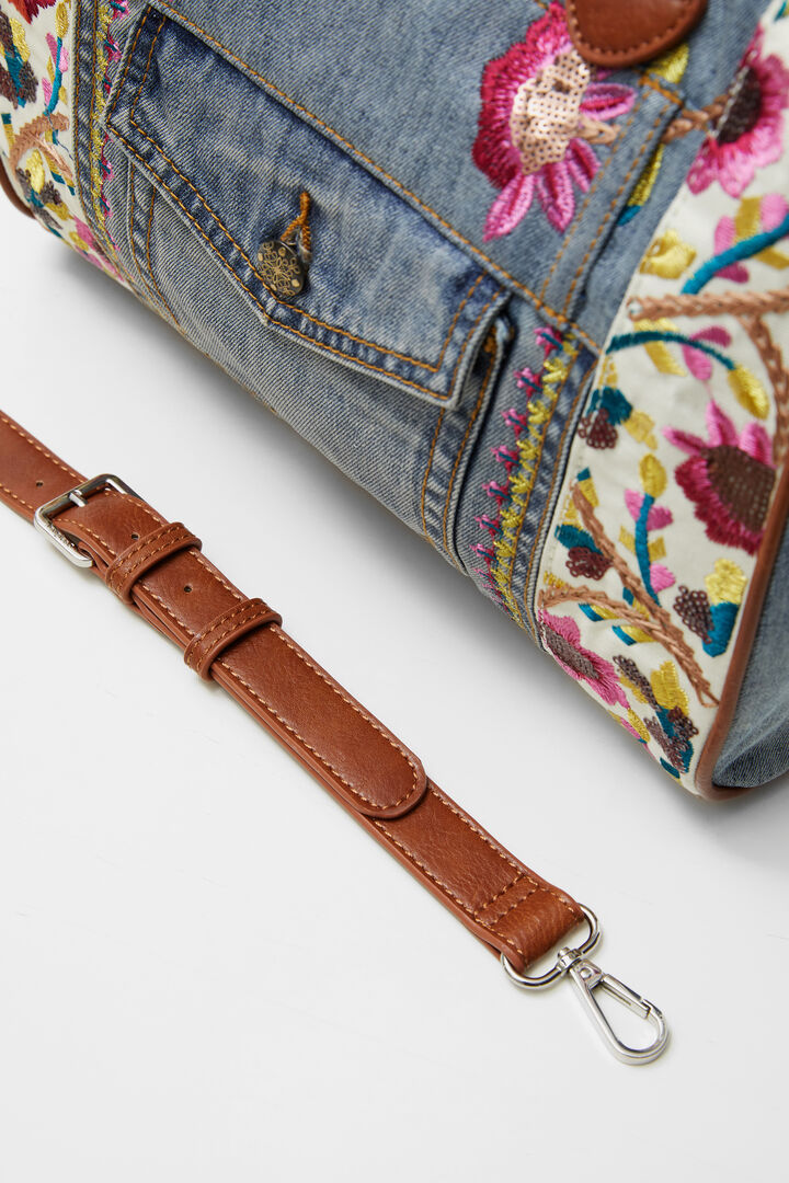Bolso vaquero floral | Desigual