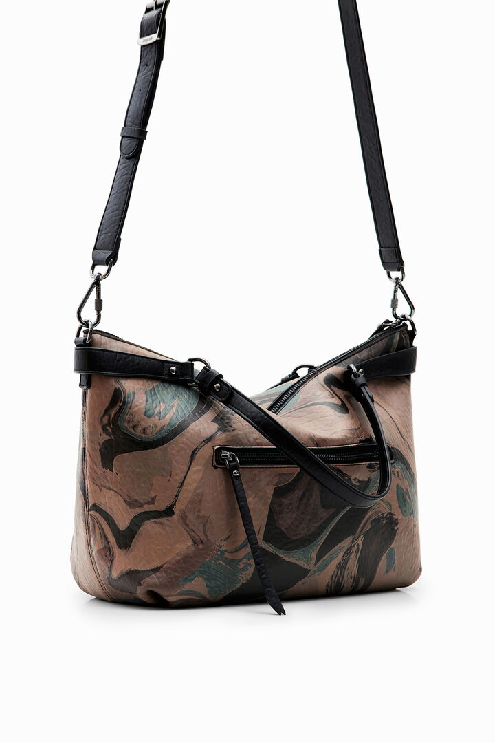 Bolso grande camuflaje | Desigual