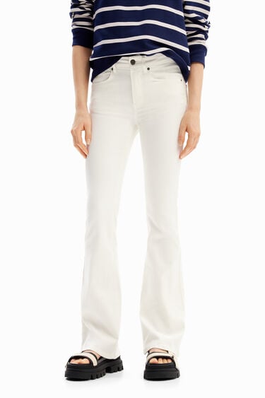 Flared push-up jeans | Desigual