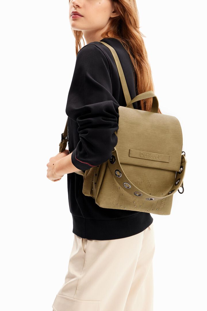 Small multi-position star backpack | Desigual