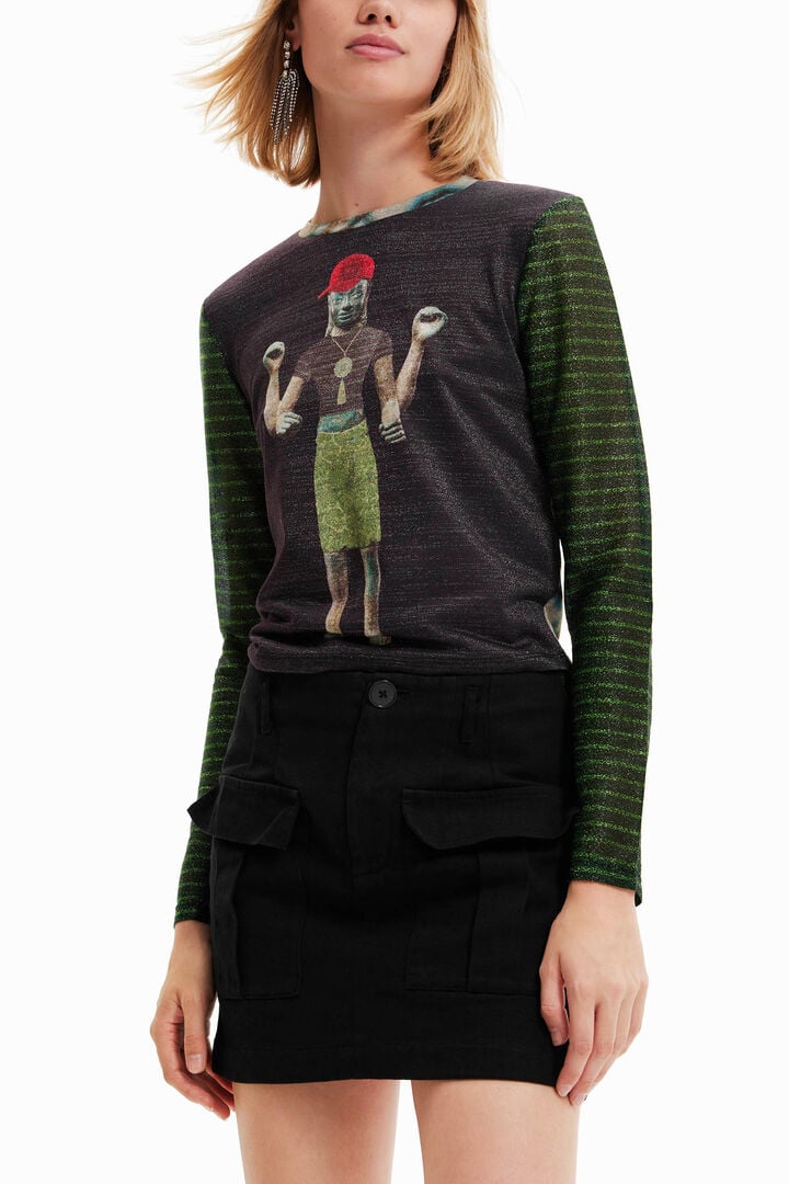 Camiseta arty digital | Desigual