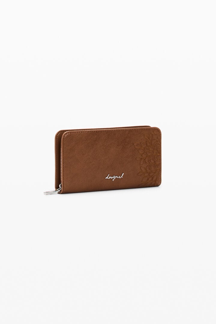 Medium embroidered wallet | Desigual