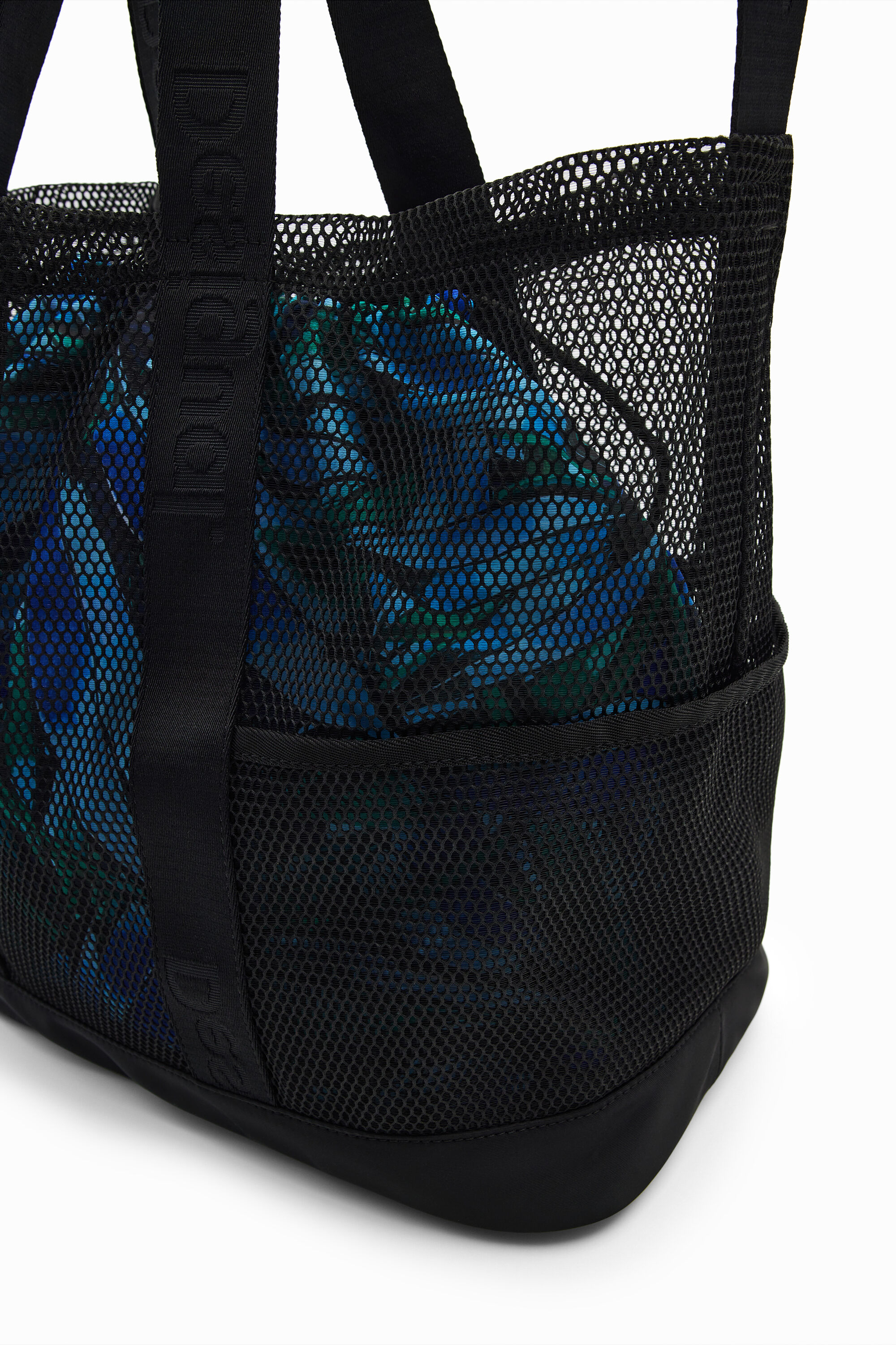 Calvin klein mesh 2025 beach bag