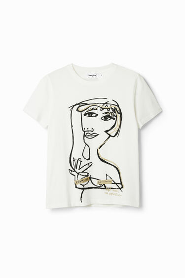 Camiseta cara arty | Desigual