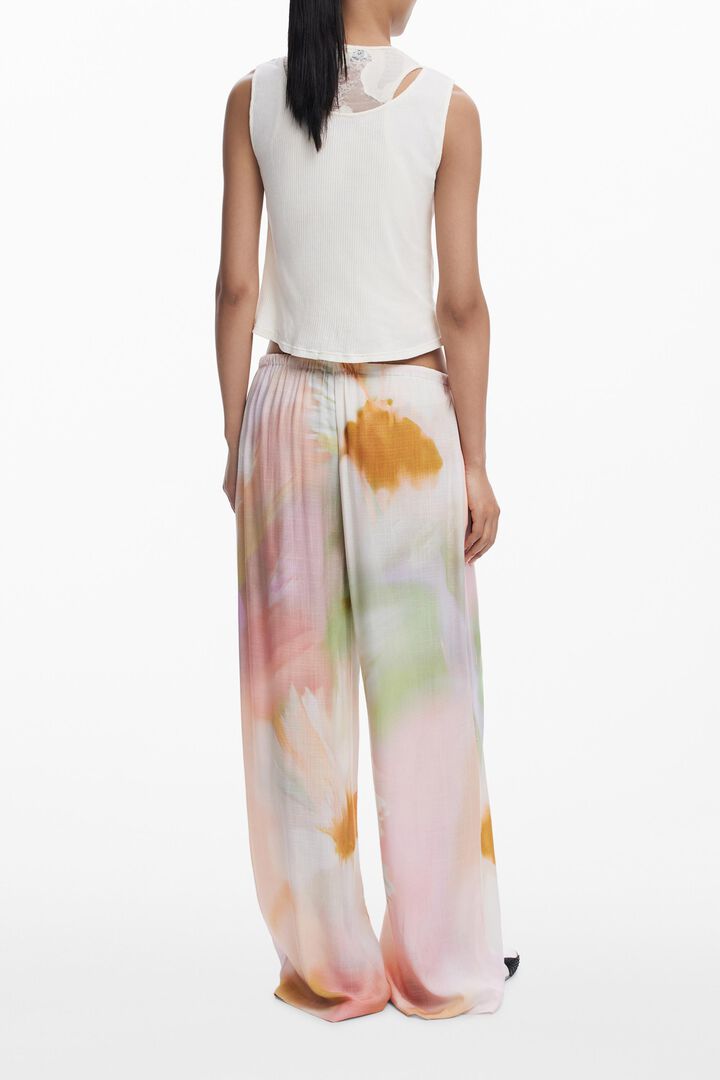 Watercolor fluid pants