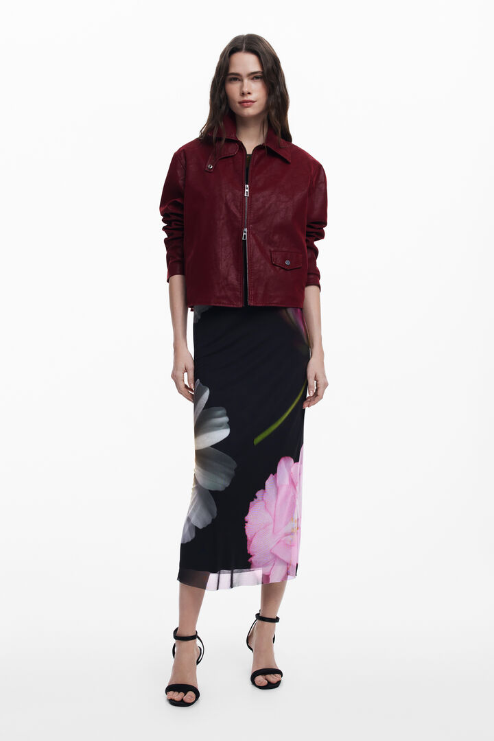 Giacca effetto pelle lucida | Desigual