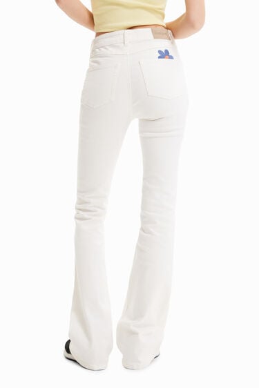 Spodnie dżinsowe flare long | Desigual