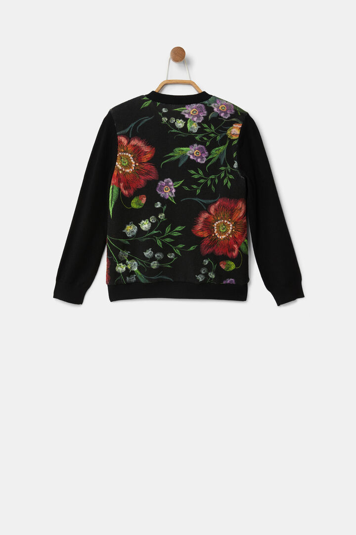 Chaqueta punto flores | Desigual