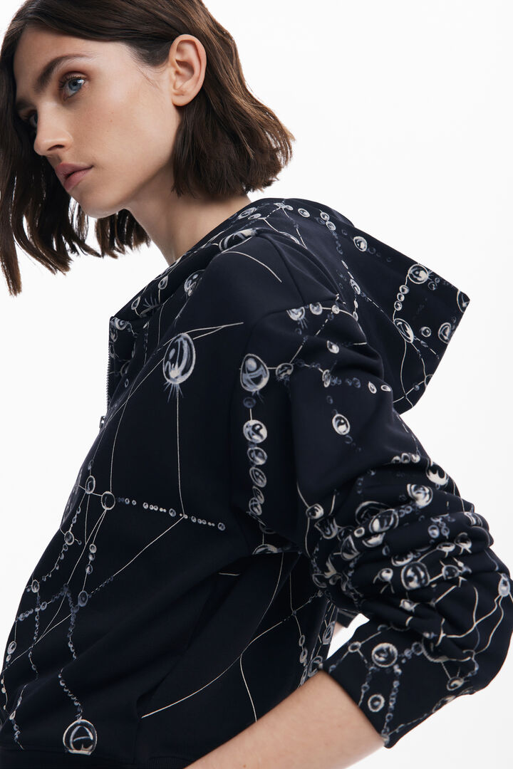 Tyler McGillivary cropped sweatshirt | Desigual
