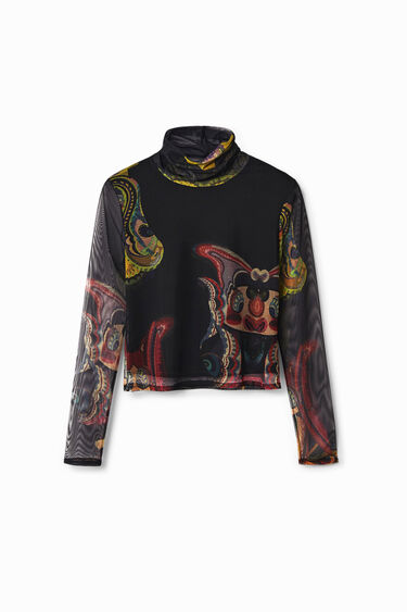 M. Christian Lacroix tulle tapestry T-shirt | Desigual