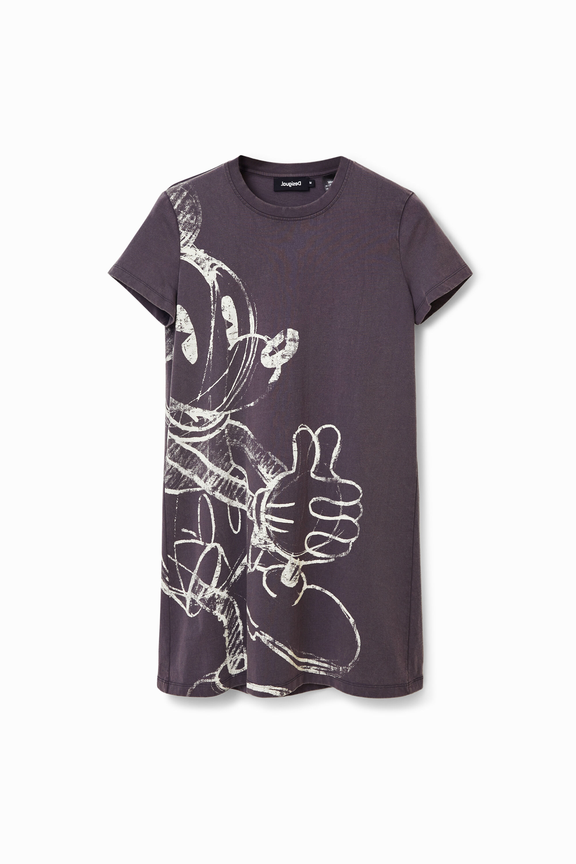 Vestido camiseta corto Mickey Mouse - BLACK - XS