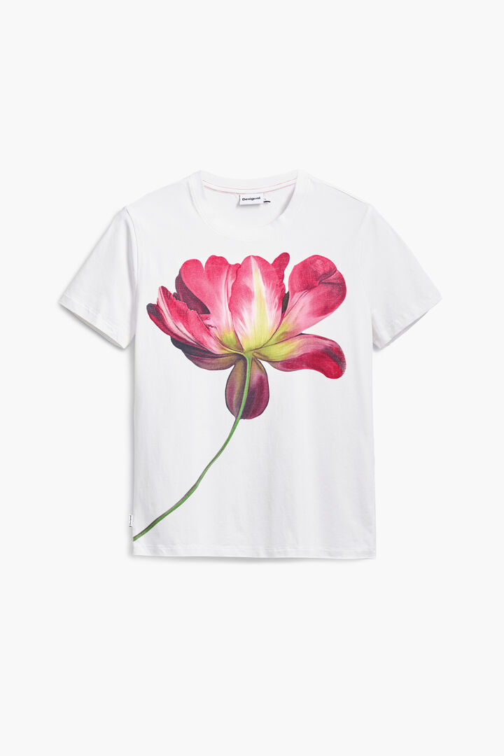 Large flower T-shirt | Desigual