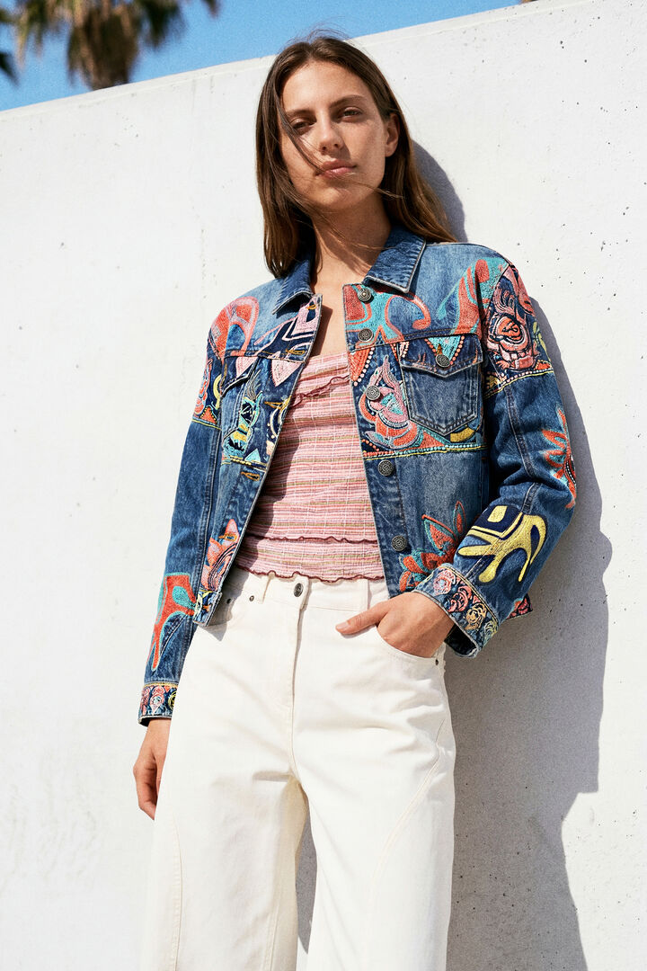 Printed Jacket 100% Cotton