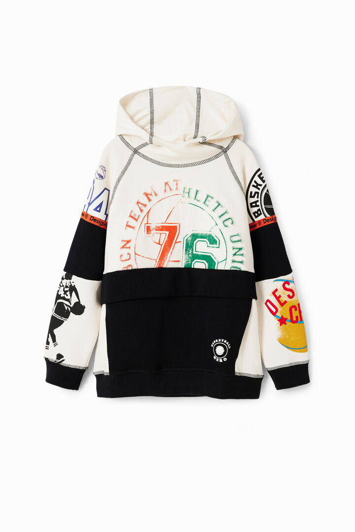 Sudadera patch sport | Desigual