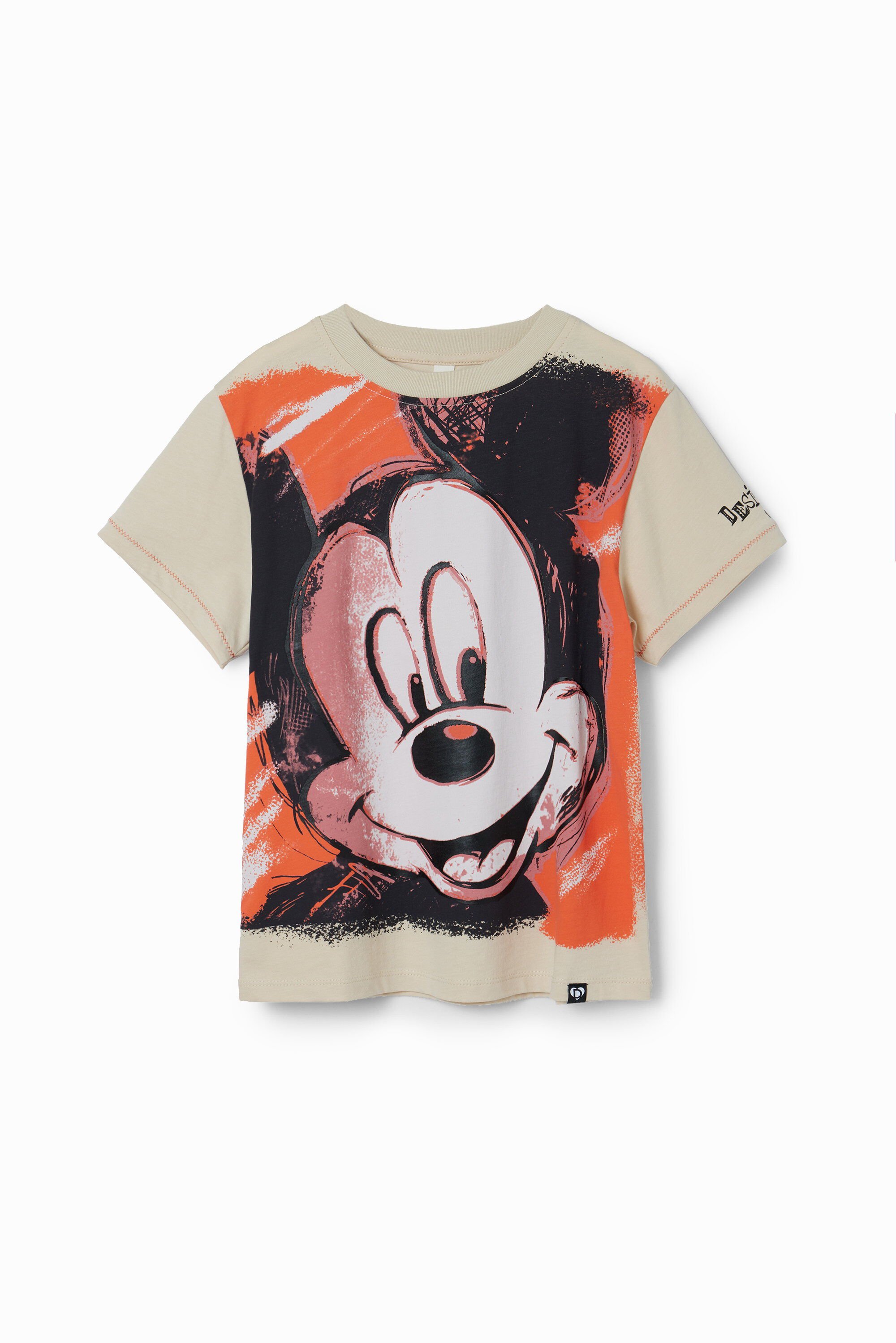 Camiseta desigual mickey best sale