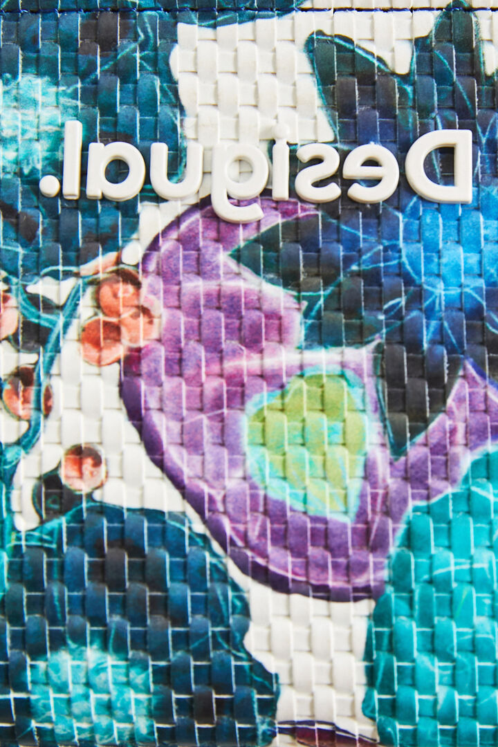 Floral braided wallet | Desigual