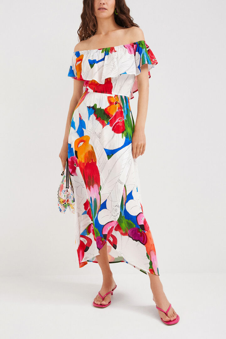 Tropical boho dress | Desigual
