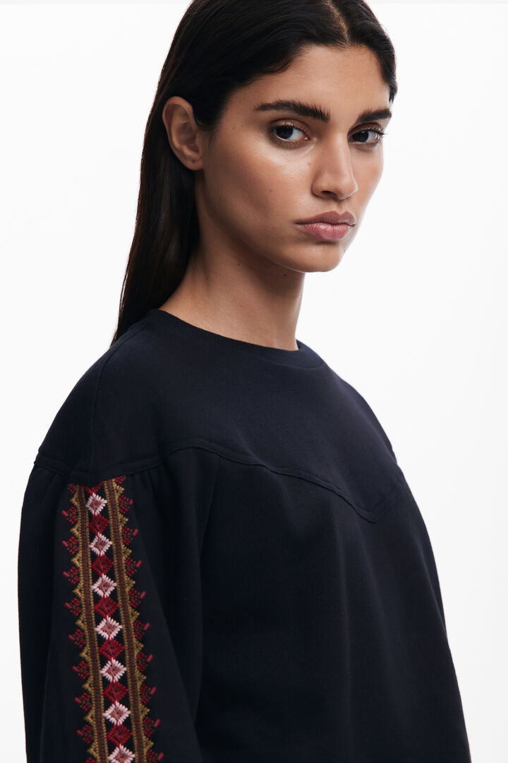 Ethnic sweatshirt | Desigual