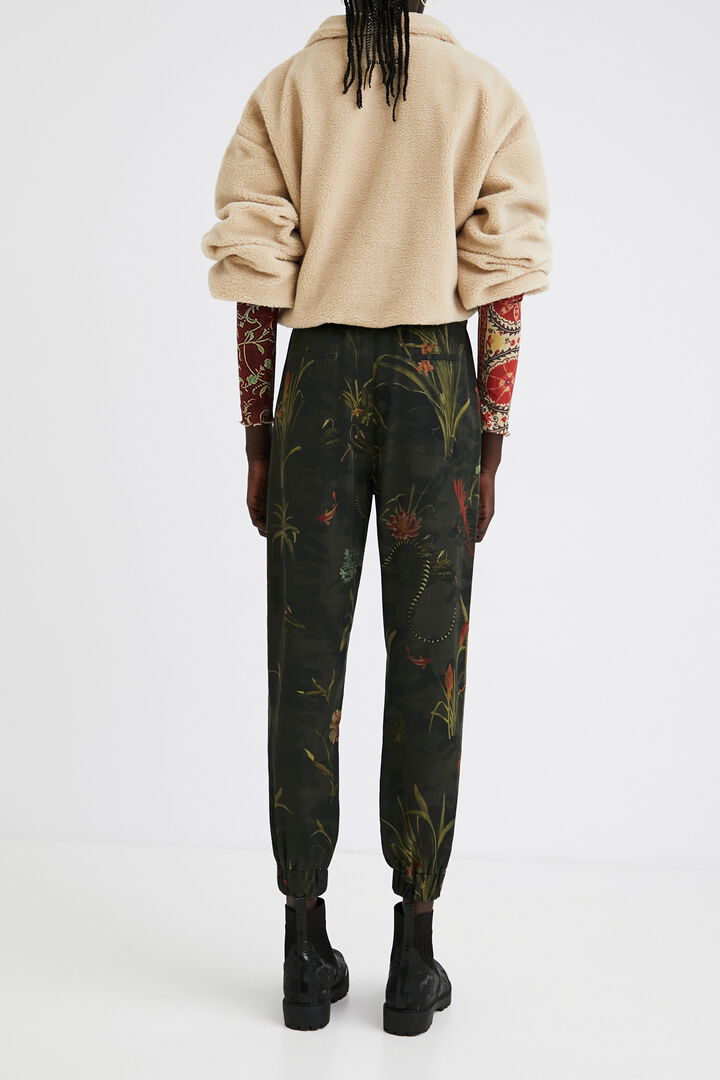 Jogginghose aus Tencel mit Aufdruck | Desigual