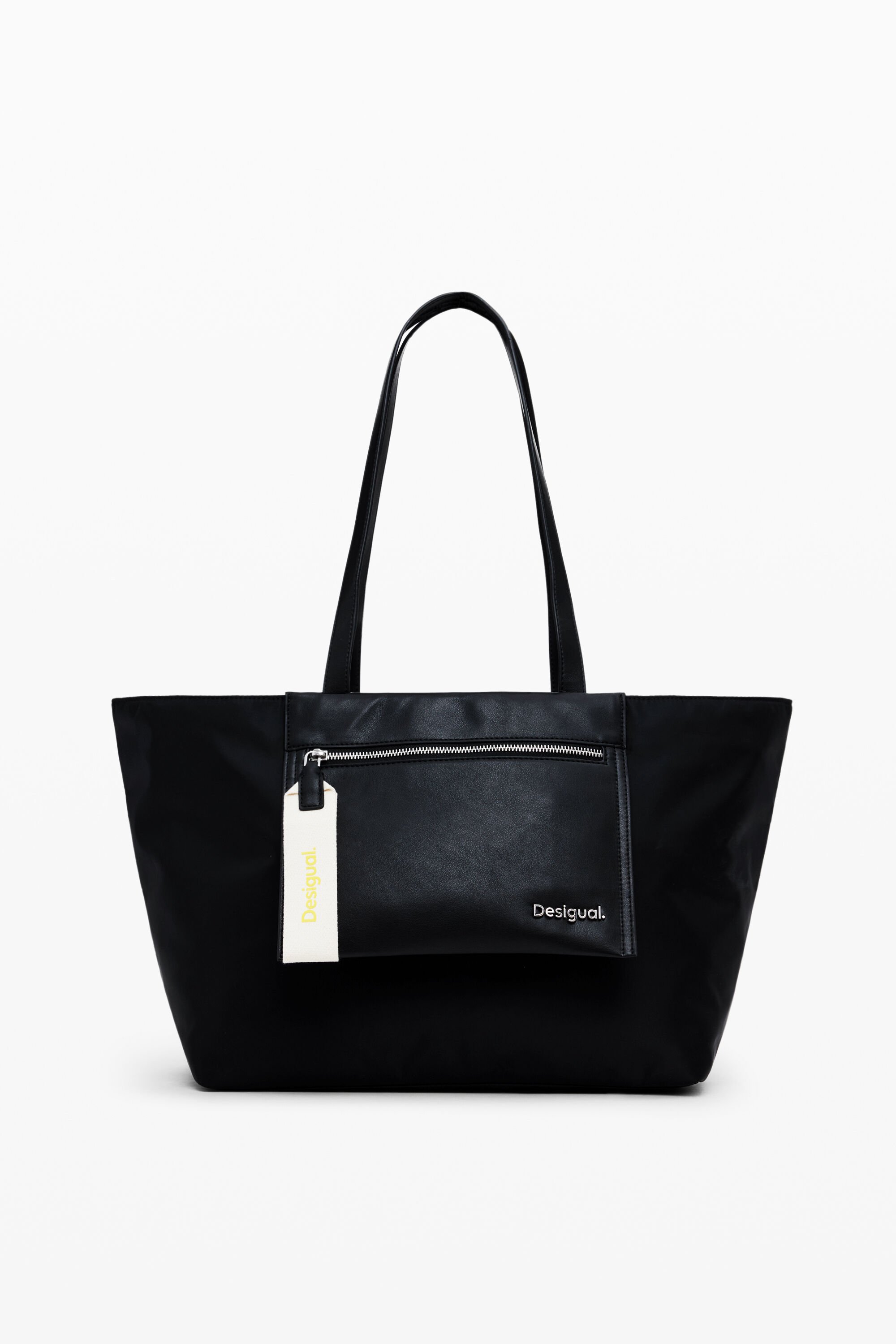Shopper bag with pocket women s I Desigual