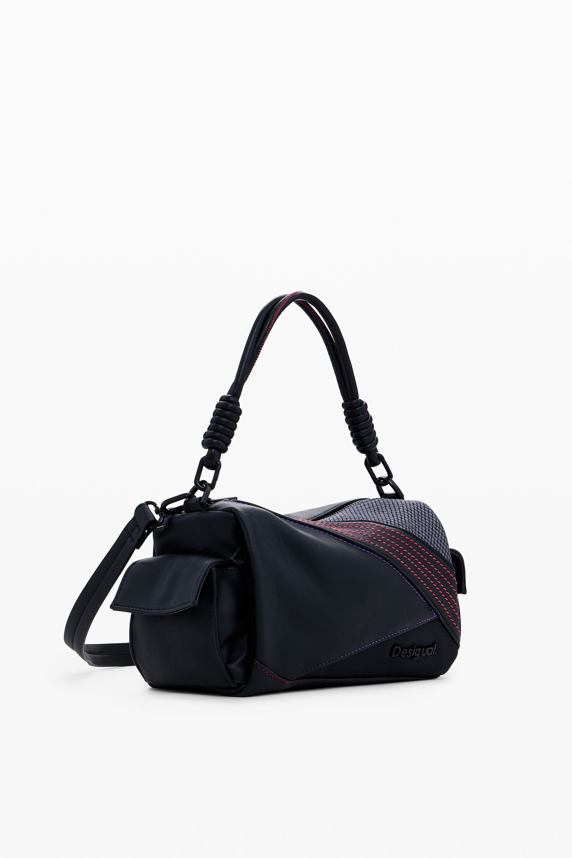 M bag with topstitching