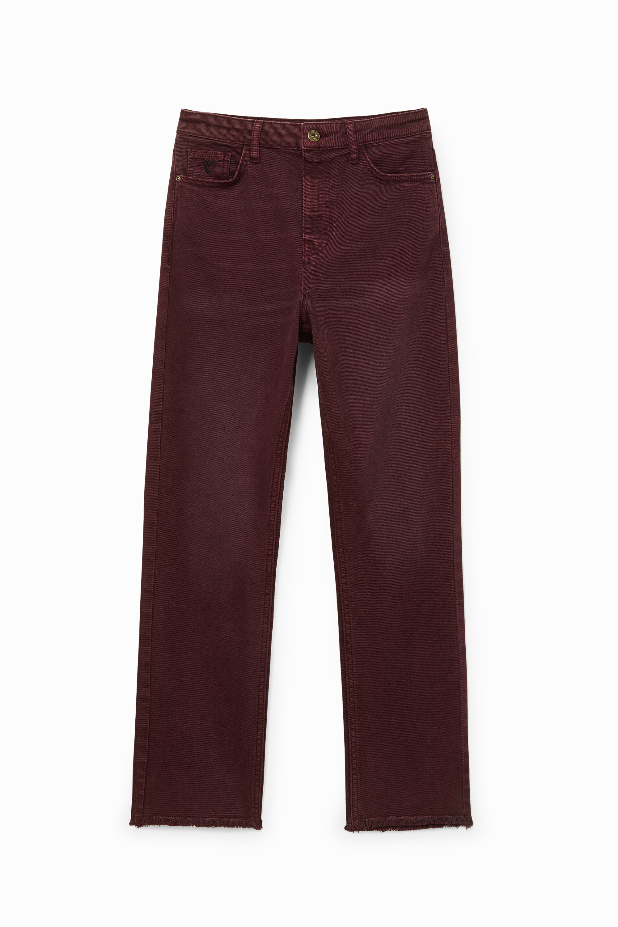 Knöchellange Hose Straight