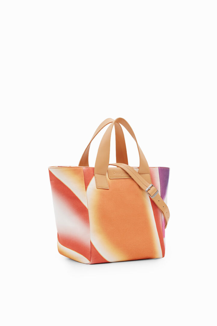 M canvas tote bag | Desigual