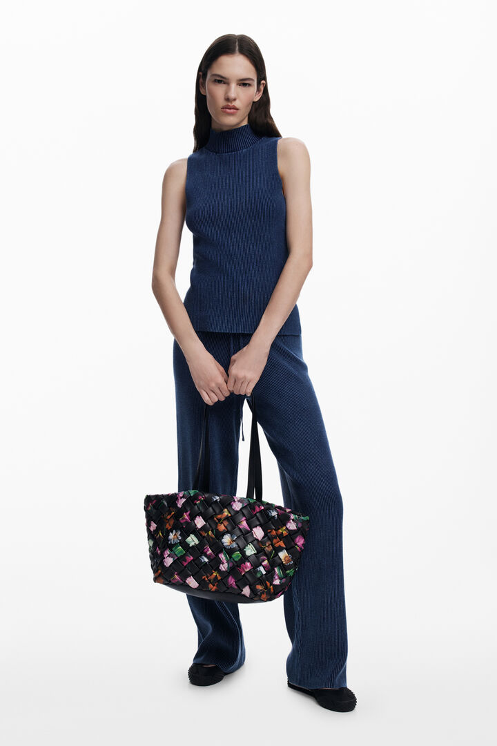 Bolso shopper flores | Desigual