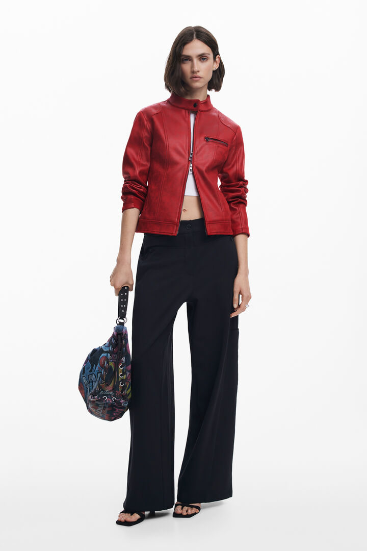 Blouson col mao | Desigual
